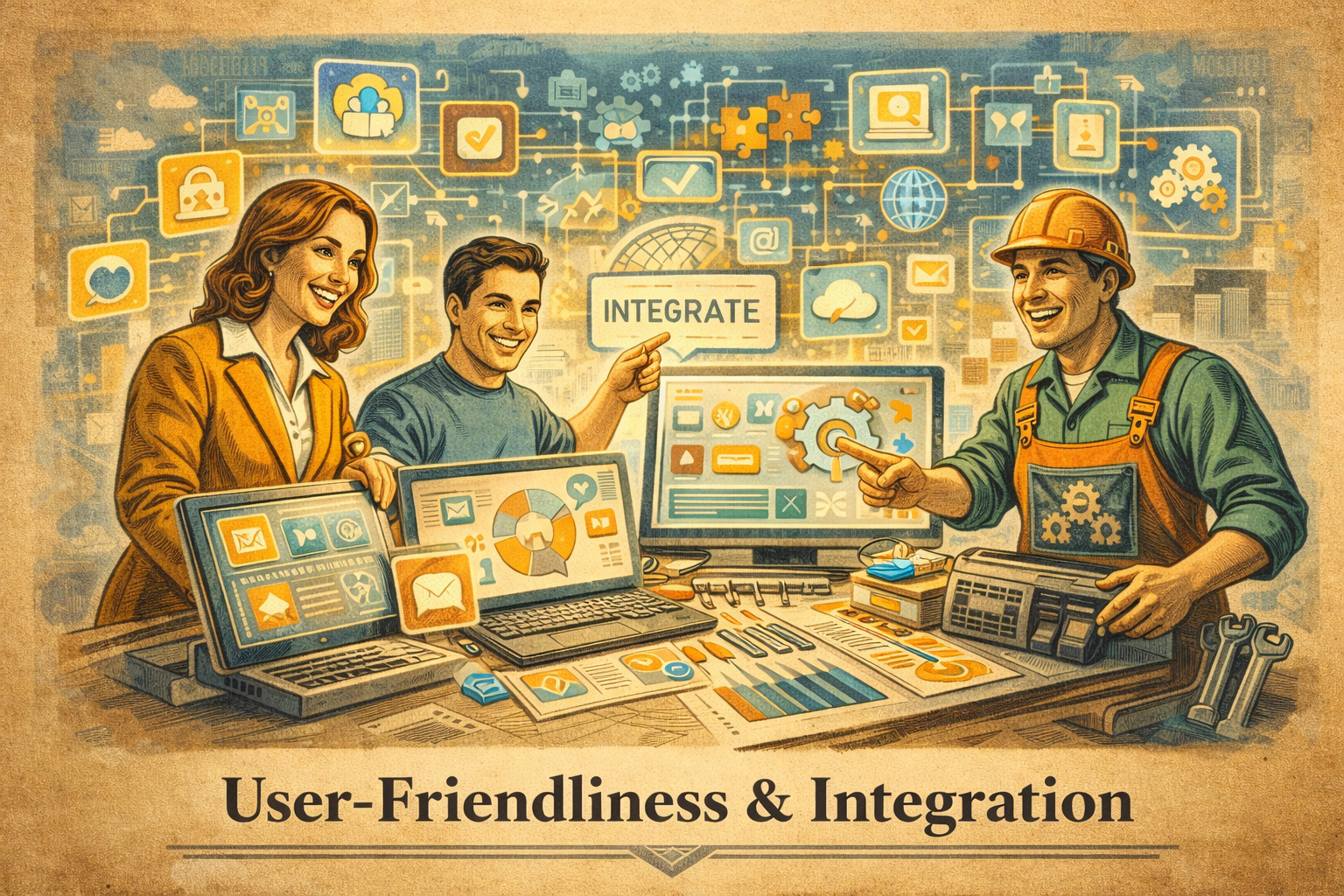 Background showcasing HPC and AI innovations